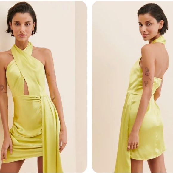 Elliatt Dresses & Skirts - New! Elliatt Croatia Dress in Citrus 🌙 Size Medium NWT